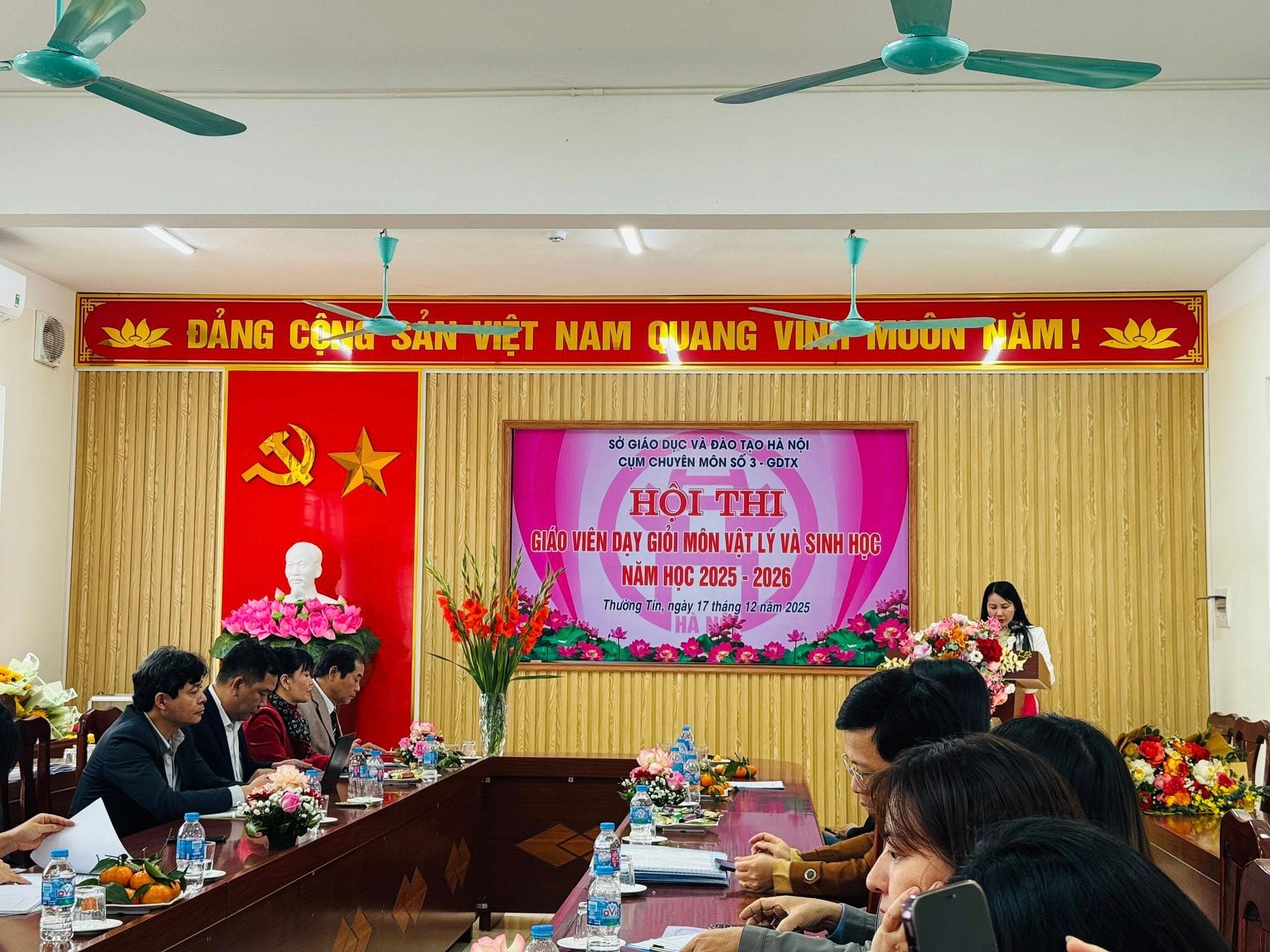 Chúc mừng thành công của Hội thi giáo viên dạy giỏi GDTX cấp THPT năm học 2025-2026