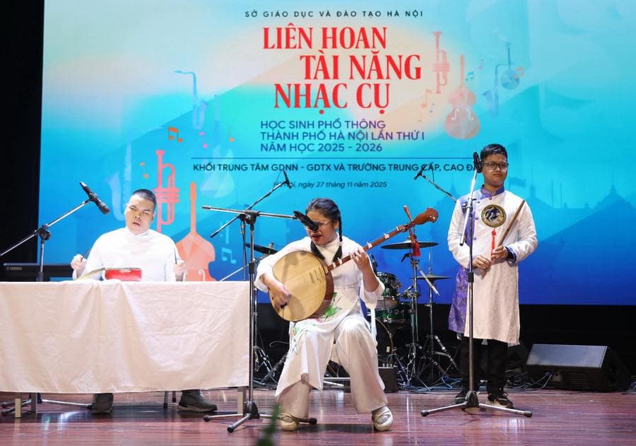 Liên hoan Tài năng Nhạc cụ học sinh phổ thông Thành phố Hà Nội lần thứ I, năm học 2025 – 2026