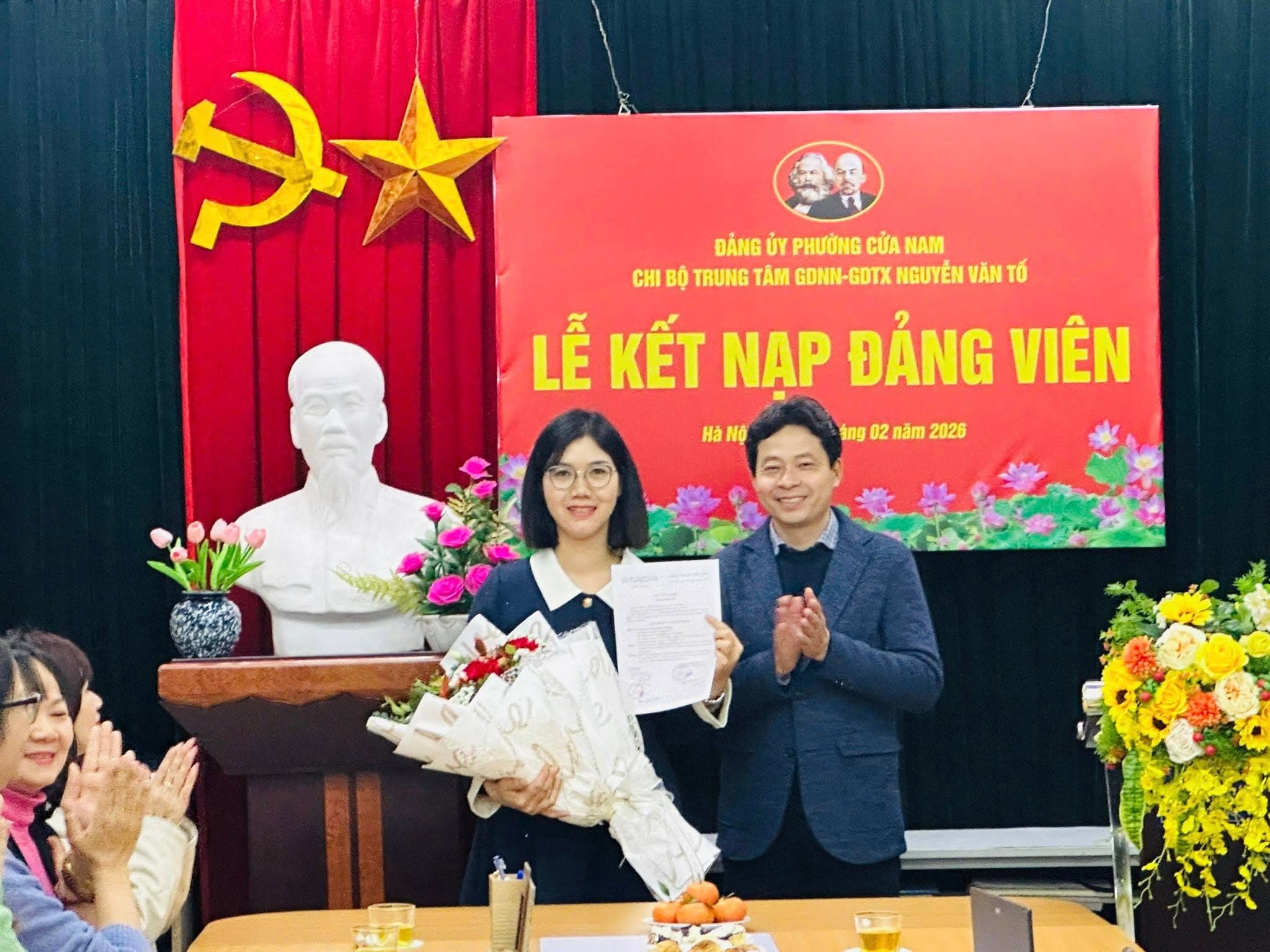 Lễ kết nạp Đảng viên mới năm 2026