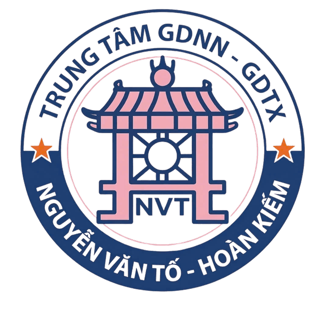 Logo Trung tâm GDNN-GDTX Nguyễn Văn Tố - Hoàn Kiếm